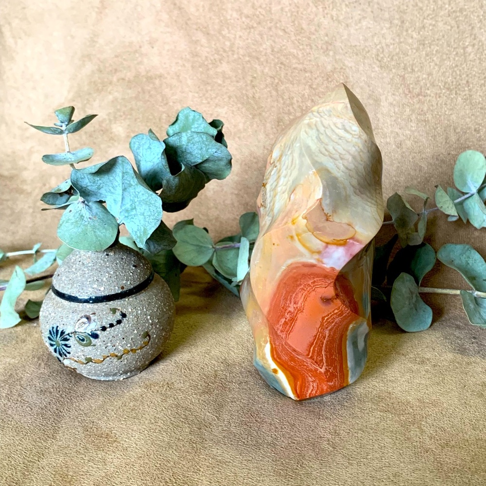Polychrome Dessert Jasper Flame